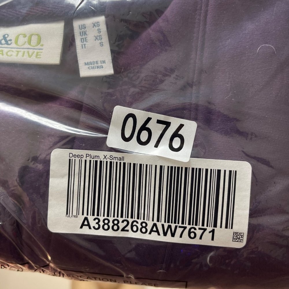 DENIM & Co. Active Brushed Back Jersey Open Front‎ Cardigan - Picture 4 of 6
